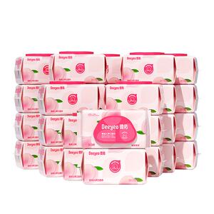 德佑婴儿湿巾加厚桃叶新生宝宝儿童手口专用家用大包装80抽*20包