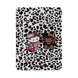 豹纹卡通睡衣猫咪720旋转iPadAir6保护套2024新款适用苹果iPad10保护壳平板Pro11寸Air5带笔槽10.9女款10.2寸