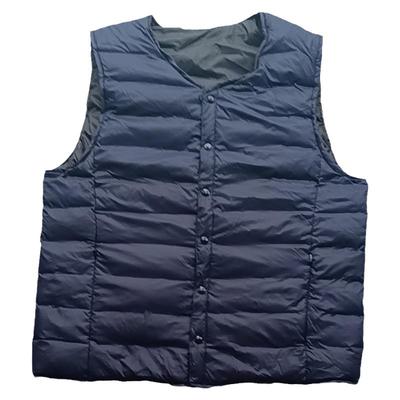 弦健轻薄羽绒马甲男轻柔厚实