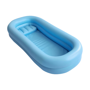 失能瘫痪卧床行动不便老人护理洗澡神器养老院床上助浴专用充气床