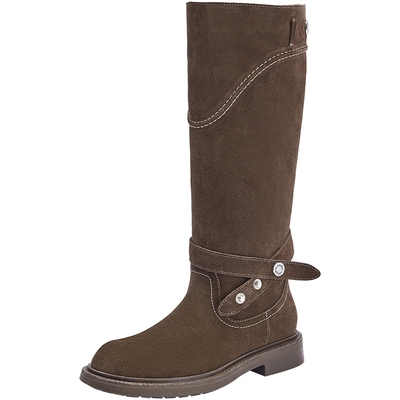 2025年冬季新款女士时尚休闲靴