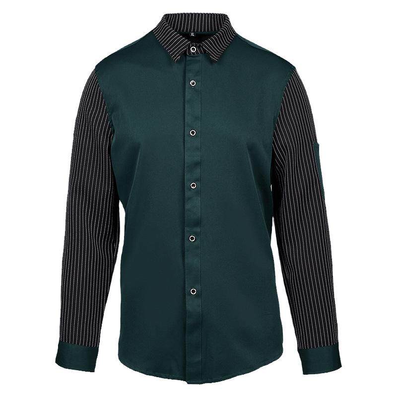 免费看样饭店服务员工作服短袖