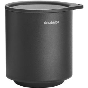 brabantia柏宾士MindSet收纳罐桌面化妆棉收纳盒简约纯色带盖罐子