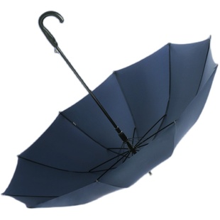 天堂伞雨伞长杆直柄防晒太阳伞半自动晴雨两用伞男女雨具logo定制