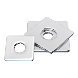 304/316不锈钢四方垫片正方形平垫圈方型加大加厚幕墙用M5M6M8-20