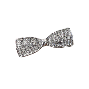 一对装~闪亮水钻蝴蝶结发夹女2025新款精致高级感刘海侧边夹头饰