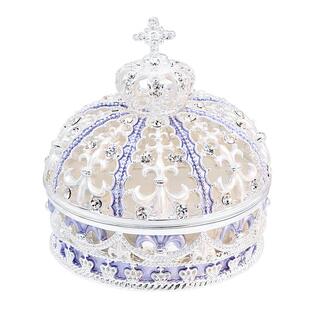 Picals首饰盒皇冠珐琅求婚戒指盒婚礼对戒盒高级创意结婚新年礼物