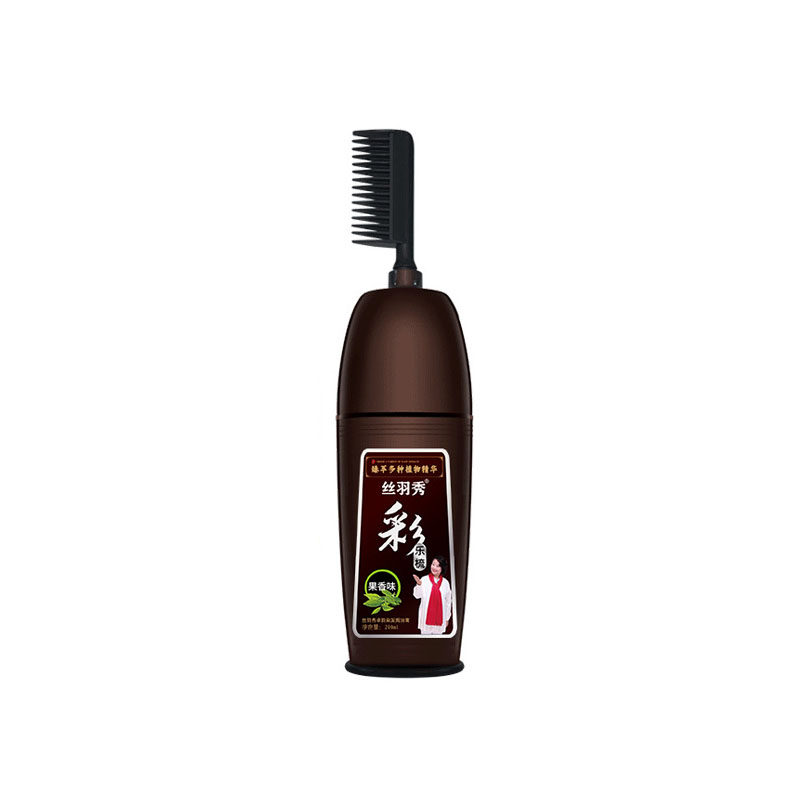 丝羽秀纯植物配方盖白护发焗油彩