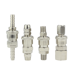 气动空压机软管气泵配件自锁快插气管C式快速接头对接SM/PP/SP20