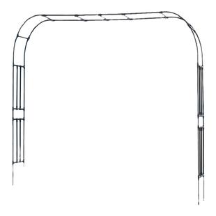 拱门花架爬藤架花园阳台户外别墅庭院拱形支架包塑植物月季葡萄架