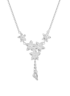 优雅链锁骨少女心S999气质足银