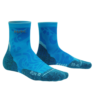 hnk悍将 劲跑专业马拉松跑步袜男女毛巾底徒步路跑吸湿户外运动袜