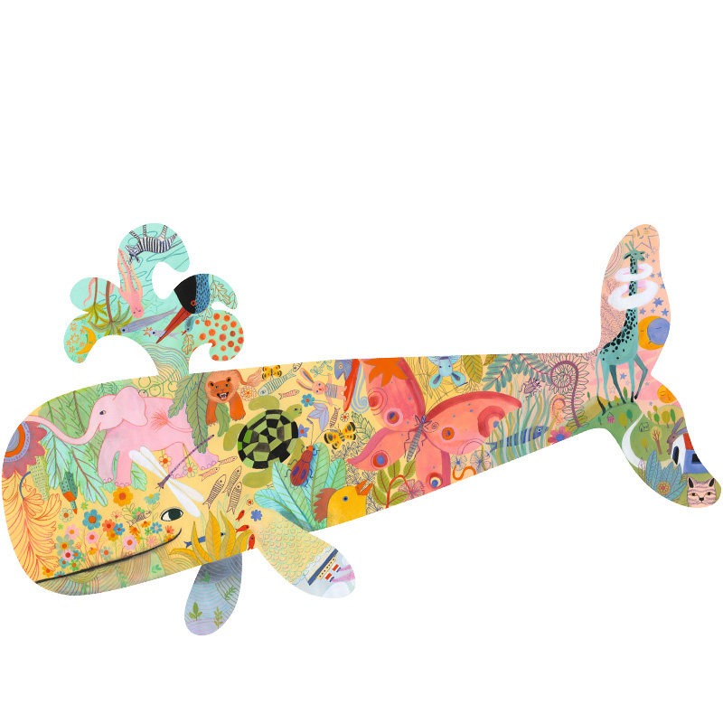 香草治愈色系画中画Djeco