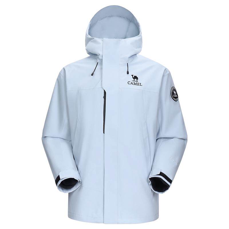 骆驼远山蓝王者凯甲ICON冲锋衣男三合一户外防风防水登山服外套女