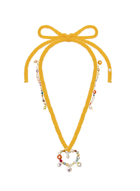 TWOR彩色珍珠真丝马海毛女