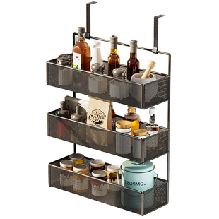 冰箱置物架外侧面侧边空间利用悬挂式挂钩多功能挂架收纳整理神器