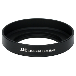JJC 适用尼康HN-40遮光罩Z DX 16-50mm标准变焦镜头保护罩Z50 Z fc Z30微单相机镜头套机配件保护罩46mm
