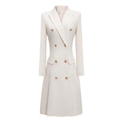 高级感西装连衣裙女2025新款