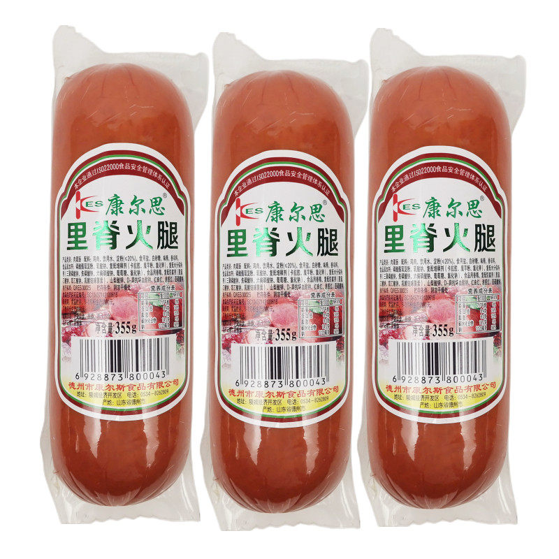 康尔思里脊火腿佐餐香肠即食方便