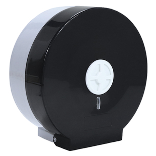 厕所大卷纸盒酒店商场卫生间家用大盘纸盒免打孔壁挂式大号纸巾架