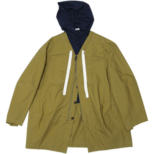 fafamoon设计师品牌 2025春季新品两件式茧型风衣外套女舒适百搭