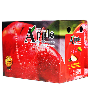 高档苹果手提礼品盒包装纸箱5-10斤冰糖心红富士阿克苏水果纸盒子