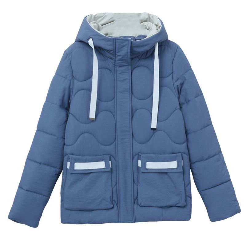 新款立领棉衣短款棉服棉短款简约