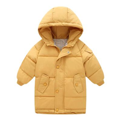 加厚冬季保暖棉服羽绒女童外套潮