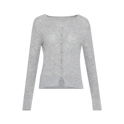 傲丝度圆领内搭打底针织衫上衣