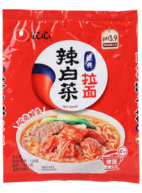 农心辣白菜拉面40袋装整箱速食