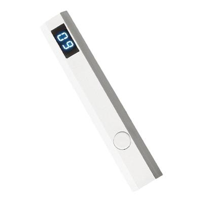 美甲工具手持一字灯速干显屏充电美甲机光疗灯迷你穿戴甲便携烤灯