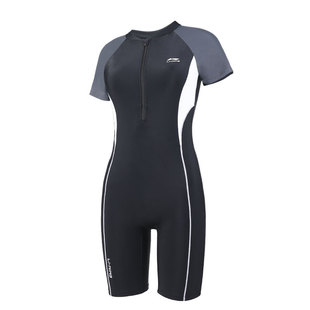 李宁泳衣女款2025年新款爆款高端微胖女孩遮肉游泳馆专用竞速保守