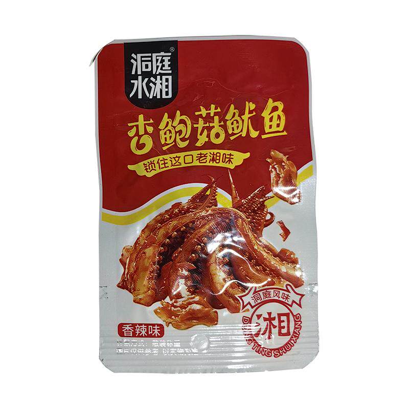 特价100包香辣鱿鱼丝零食铁板鱿鱼须麻辣小吃 杏鲍菇鱿鱼熟食即食