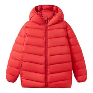 巴拉巴拉儿童排骨羽绒服女童轻薄款外套大童上衣2025冬装新款童装