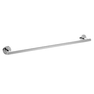 汉斯格雅hansgrohe罗格斯系列镀铬简约浴室置物毛巾架毛巾杆单层