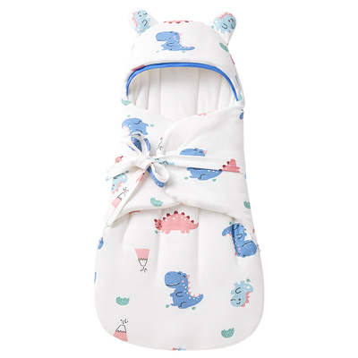 新生婴儿包被秋冬季加厚蝴蝶抱被初生宝宝产房包单一体式襁褓睡袋