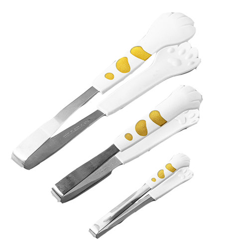 零食迷你夹子不脏手可爱吃薯片神器厨房辅食食品夹猫爪食物镊子小