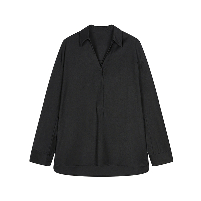 【商场同款】JNBY/江南布衣25秋新品衬衫长袖直筒宽松5P7210510