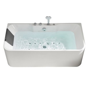 【国家补贴15%】箭牌气泡按摩浴缸 家用一体独立式亚克力单人泡澡