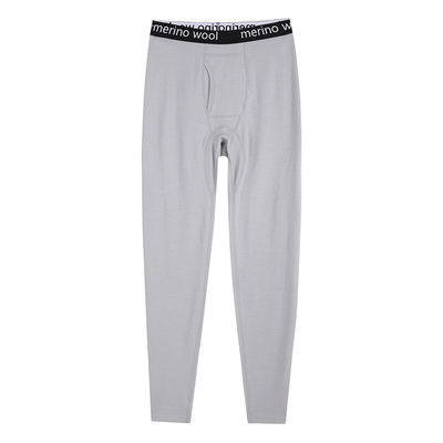 100%美利奴羊毛速干打底裤男秋裤