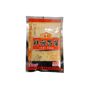 多省包邮鼎丰甜面酱200g*10袋烤鸭酱煎饼大葱蘸大酱卷饼酱调味酱
