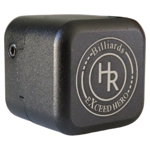 HR巧粉盒强磁巧克夹台球巧克粉夹磁吸金属巧克盒方形壳粉收纳盒