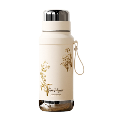 英国Vanow保温杯女茶水分离陶瓷