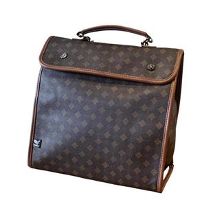 ThreeBox狗牙背包潮牌男女2025新款双肩包通勤14寸电脑包大容量包