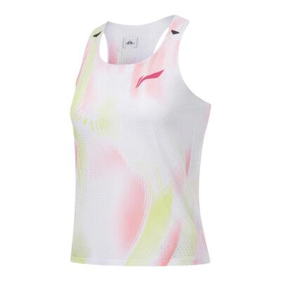 李宁女夏季运动训练背心