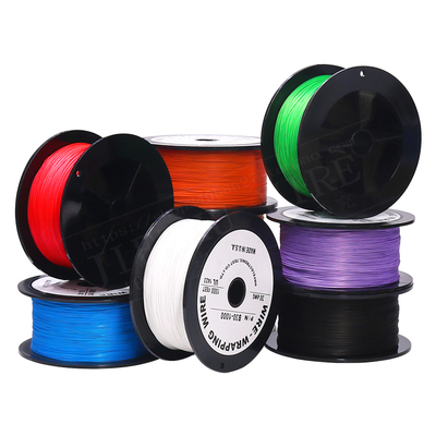 OK线 UL1423超细单芯镀银线铁氟龙高温线PBC跳线电路板飞线 30AWG