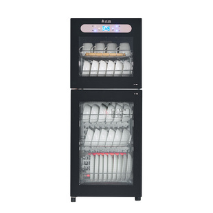 志高消毒柜家用小型台面桌面立式柜高温厨房商用消毒碗柜不锈钢