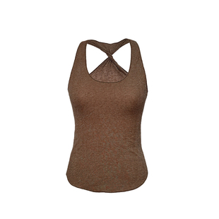 【现货】UNCHATGRIS 26SS 春夏新款扭绳装饰U领工字背心DOUBLEBOO