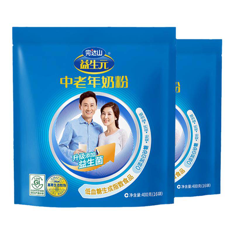 完达山益生元中老年人奶粉