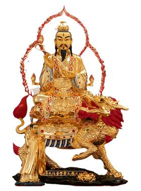 九天应元雷声普化天尊铜像摆件